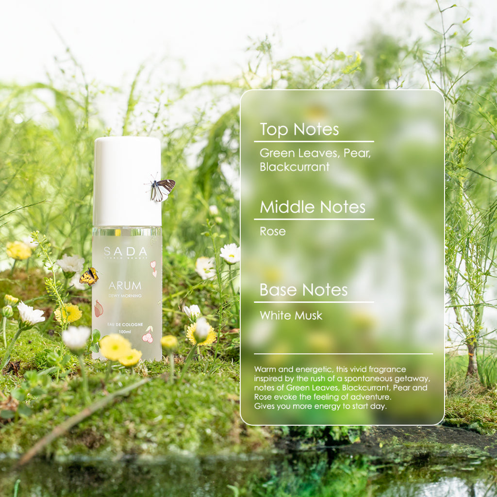 Arum Dewy Morning Eau De Cologne 100ml