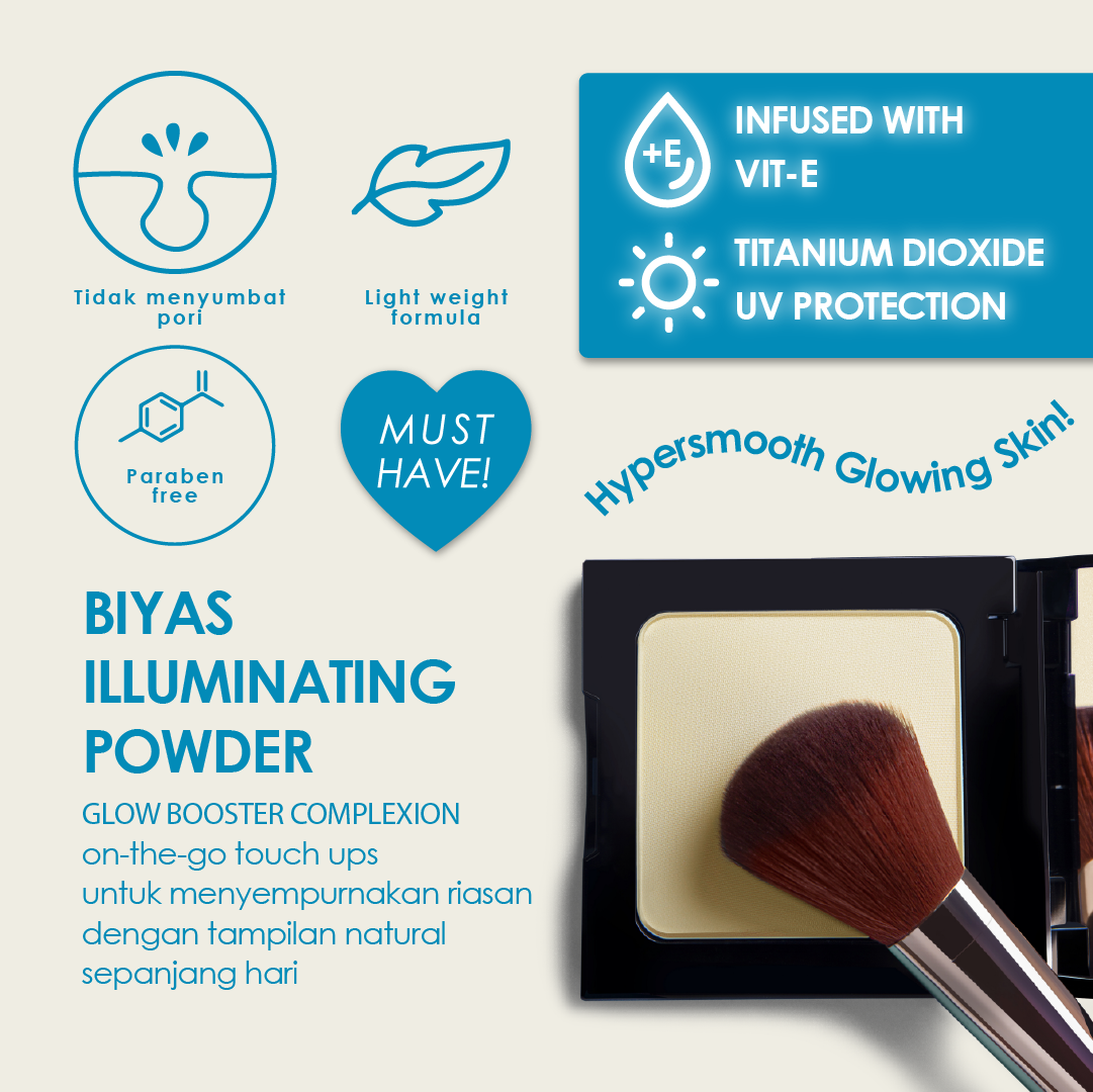 Biyas Flawless Illuminating Setting Powder Airbrush Finish